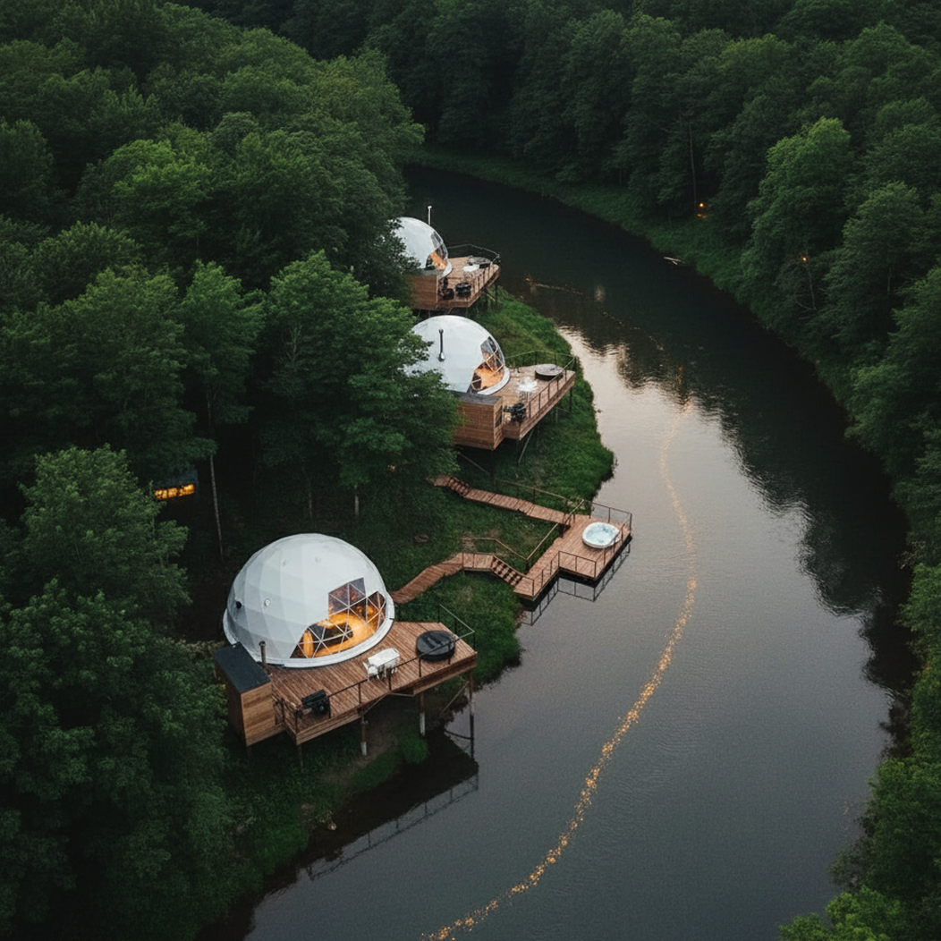Mushroom Tent Interior